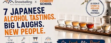 Japanese Liquor & Laughs - Singles Aged 40+
