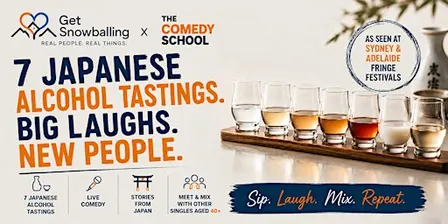 Japanese Liquor & Laughs - Singles Aged 40+