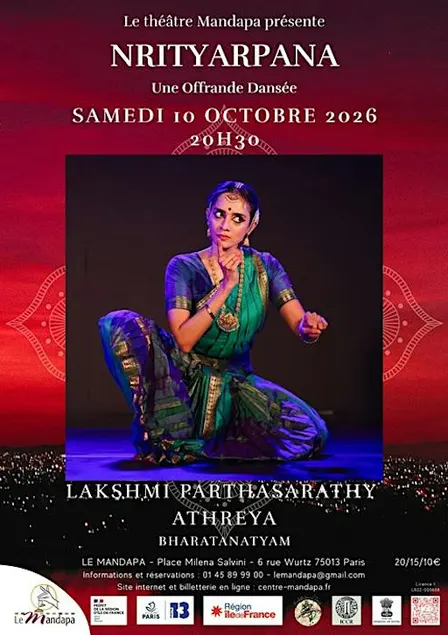 Nrityarpana - Une offrande dansée - Bharatanatyam