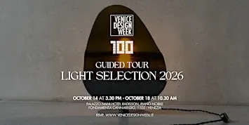 Guided Tour (ENG) | VDW LIGHT SELECTION 2026