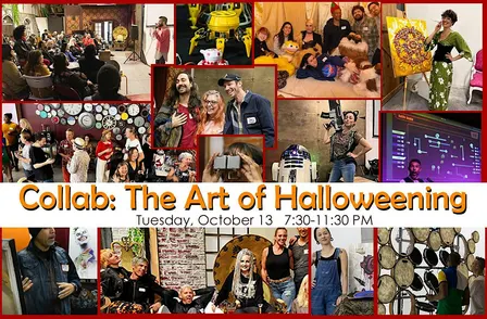 Collab - HALLOWEENING - LA's Best Monthly Creative Networking Party!