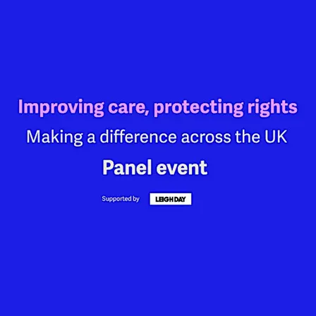[In Person] Improving Care, Protecting Rights: Making A Difference