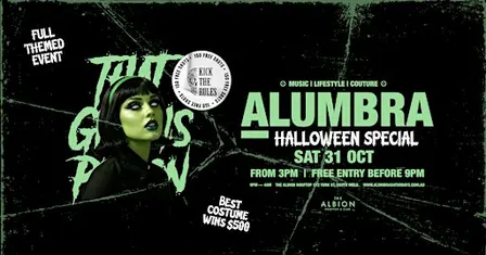 ALUMBRA SATURDAYS | 31.10.26 | HALLOWEEN 2026