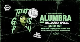 ALUMBRA SATURDAYS | 31.10.26 | HALLOWEEN 2026