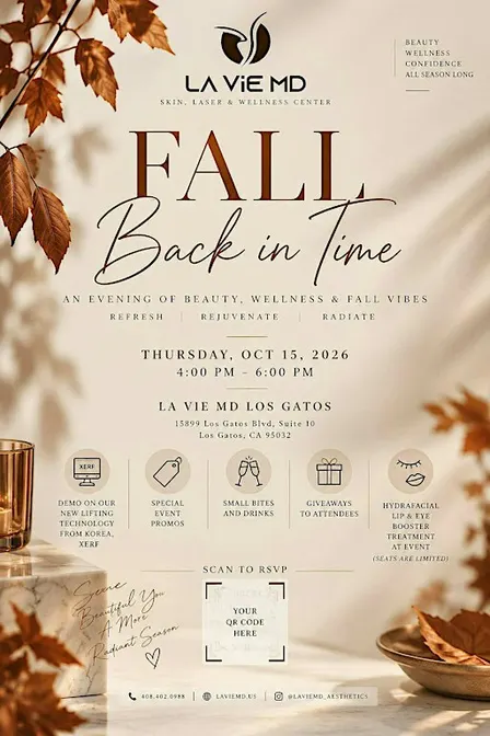 Fall Back in Time  An Evening of Beauty, Wellness & Fall Vibes at LA ViE MD