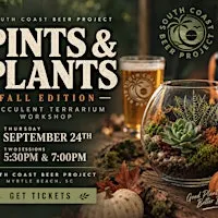 Pints & Plants @ South Coast Beer Project