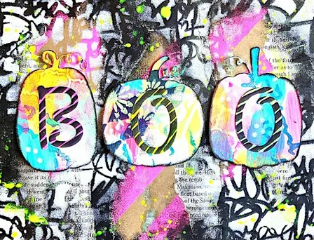 October Art Journaling Workshop