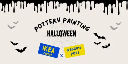 Family Halloween Pottery Painting at Ikea