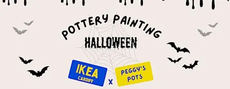 Family Halloween Pottery Painting at Ikea