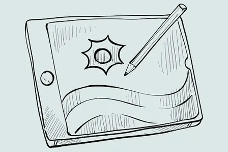 Design your own colouring page