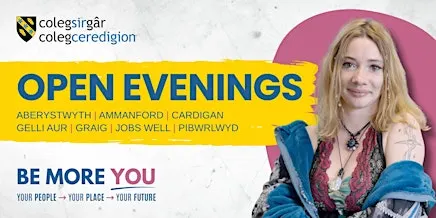 Noson Agored | Open Evening Pibwrlwyd - Tach/Nov 2026