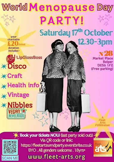 World Menopause Day FUNdraiser Party!