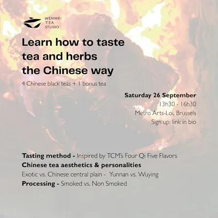 Learn how to taste black tea the Chinese way_Brussels