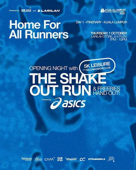 HOME FOR ALL RUNNERS: THE SHAKE OUT RUN