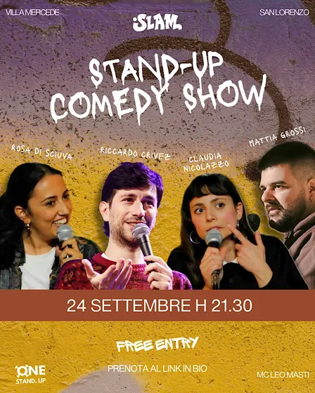STAND UP COMEDY FREE- SAN LORENZO