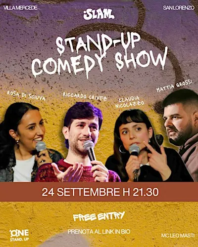 STAND UP COMEDY FREE- SAN LORENZO