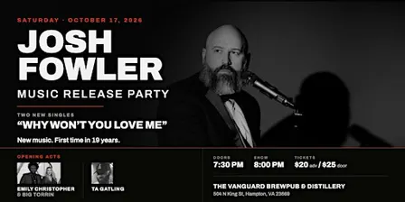 Josh Fowler's Music Release Party!