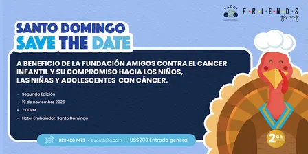 FRIENDSGIVING: Competencia del Mejor Pavo 2026  Santo Domingo