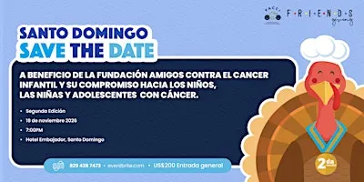 FRIENDSGIVING: Competencia del Mejor Pavo 2026 Santo Domingo