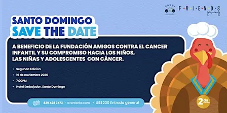 FRIENDSGIVING: Competencia del Mejor Pavo 2026 Santo Domingo