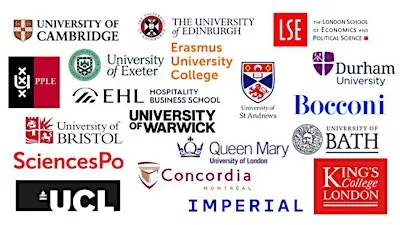Session 12h45 - Etudier à l'Etranger, Meet and Greet renowned Universities!