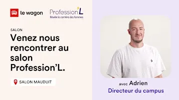 Retrouvez-nous au salon Profession'L !