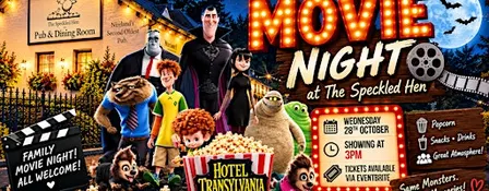 Halloween Cinema day at The Speckled Hen