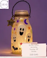 Kids | Spooky Lantern Decorating