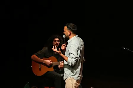 مروان ومازن Marwan and Mazen  عرض موسيقي غنائي من فلسطين A musical perform