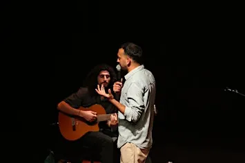 مروان ومازن Marwan and Mazen  عرض موسيقي غنائي من فلسطين A musical perform