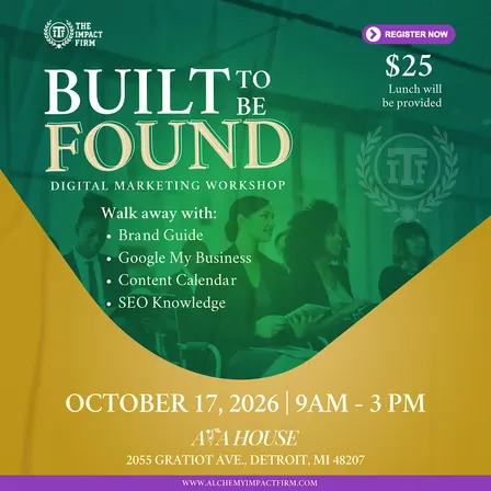 Built To Be Found - Digital Marketing Workshop