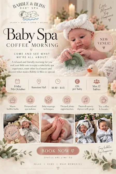 Babble & Bliss Baby Spa Barnston Hall