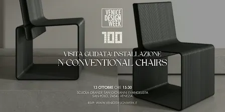 Visita Guidata | INSTALLAZIONE N-CONVENTIONAL CHAIRS