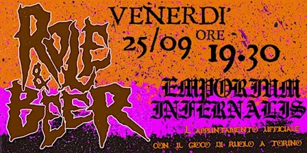 Role & Beer  @Emporium Infernalis