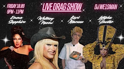 LIVE DRAG SHOW @ The Pizza Bar - Wyandotte