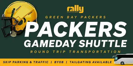 Falcons vs. Packers – Rally Gameday Fan Shuttle to Lambeau Field | Sept. 24