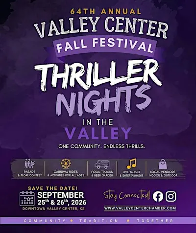 64th Annual Valley Center Fall Festival: Thriller Nights in the Valley