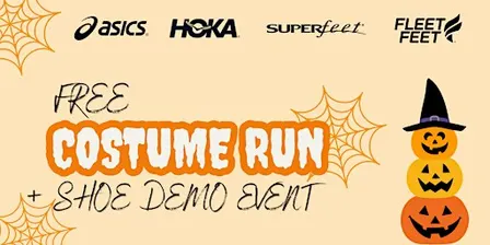 FREE Costume Run & Shoe Demo Event