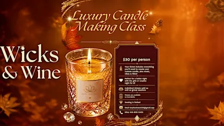Wicks & Wine Pumpkin Spice + Everything Nice