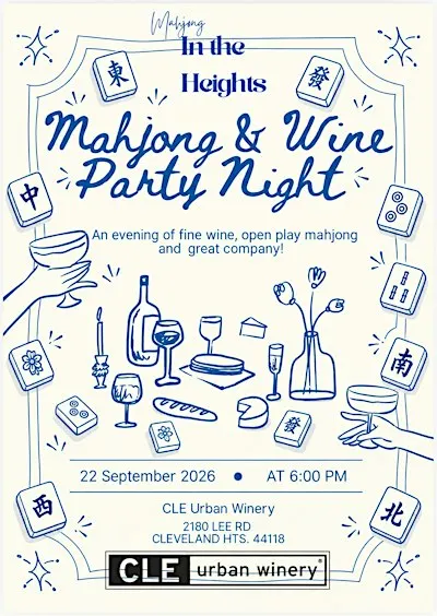 Mahjong & Wine Party Night!