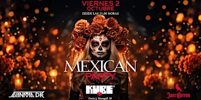 Fiesta mexicana con invitación a catering y regalos