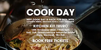 Neff Cook Day 2026 at Kitchen Kit Truro