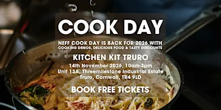 Neff Cook Day 2026 at Kitchen Kit Truro