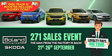 271 Skoda Man From The Factory Sales Event