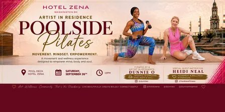 POOLSIDE PILATES at Hedy's Rooftop
