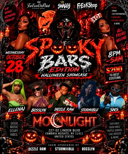 Spooky Bars Edition- HALLOWEEN SHOWCASE