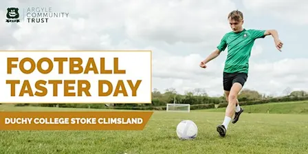 Football Taster Day at Duchy College Stoke Climsland