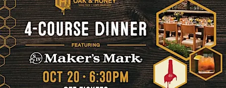 Maker's Mark Dinner