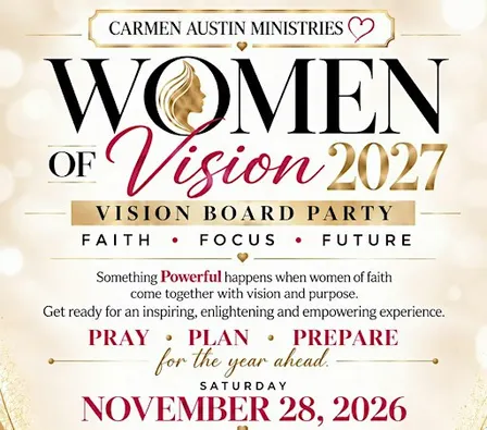 Women of Vision 2027 "Pray-Plan- Prepare" Vision Board Party and Luncheon