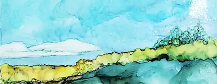 Abstract Landscapes in Alcohol Ink with Sabine Sousa